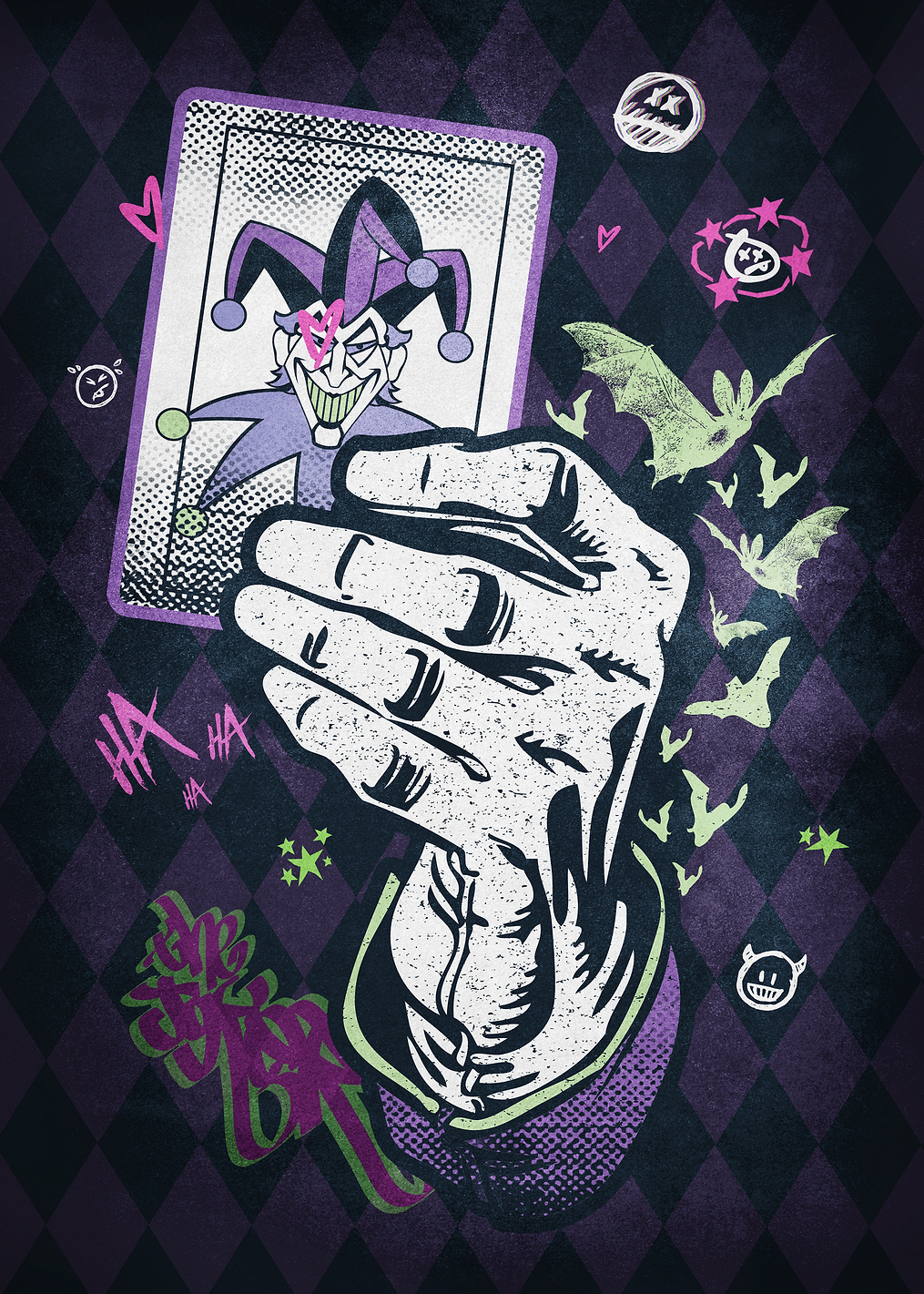 The Joker's Calling Card: постер из коллекции DC Comics