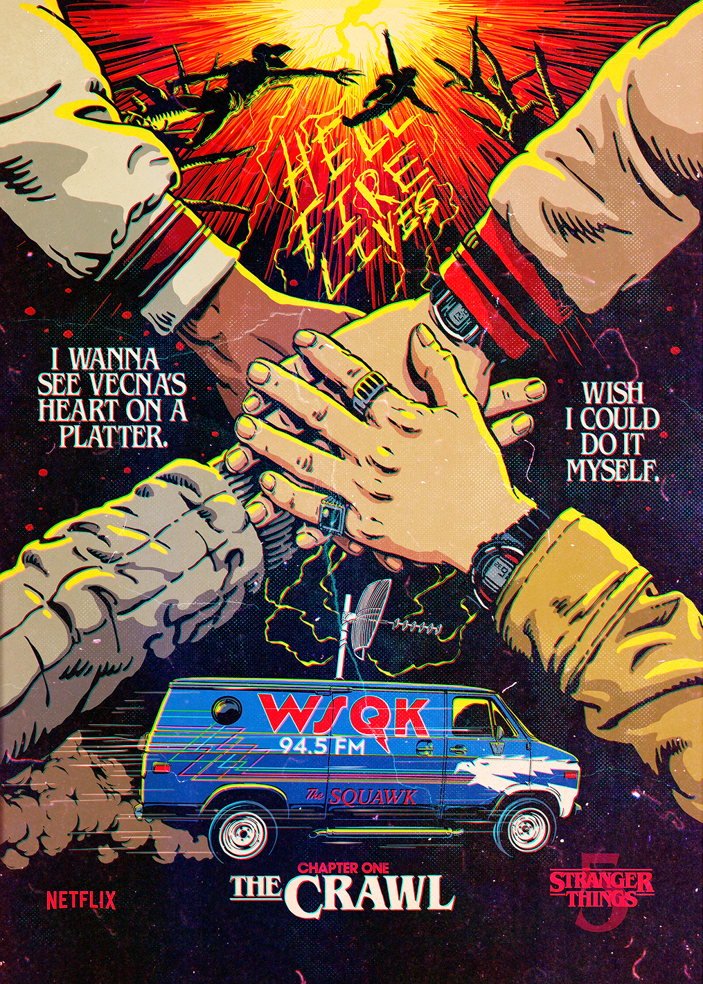 The Crawl: Stranger Things Alliance: постер из коллекции Stranger Things Series