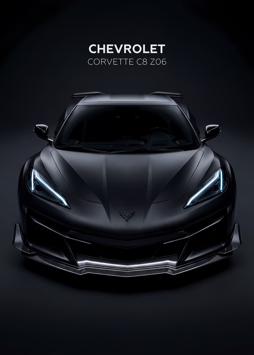 Chevrolet Corvette C8: постер из коллекции Chevrolet Corvette