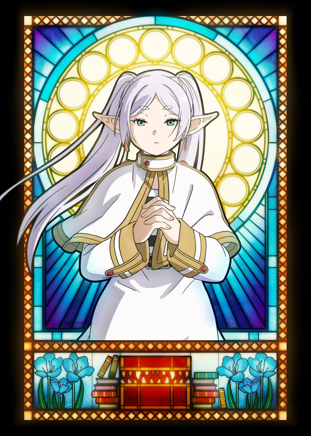 Frieren: Stained Glass Journey: постер из коллекции Frieren: Beyond Journey's End