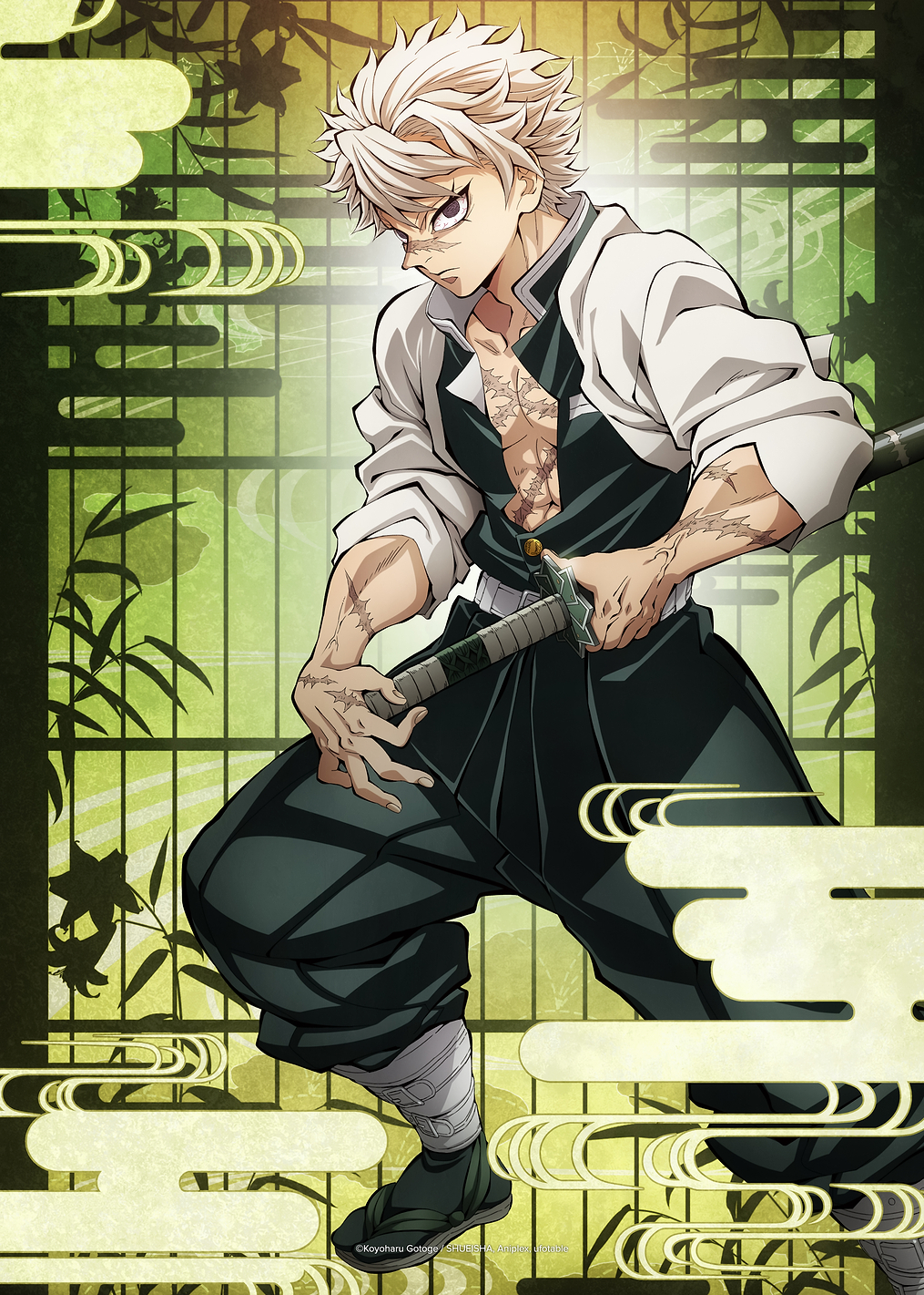 Demon Slayer: Sanemi Shinazugawa Wind Hashira: постер из коллекции Demon Slayer