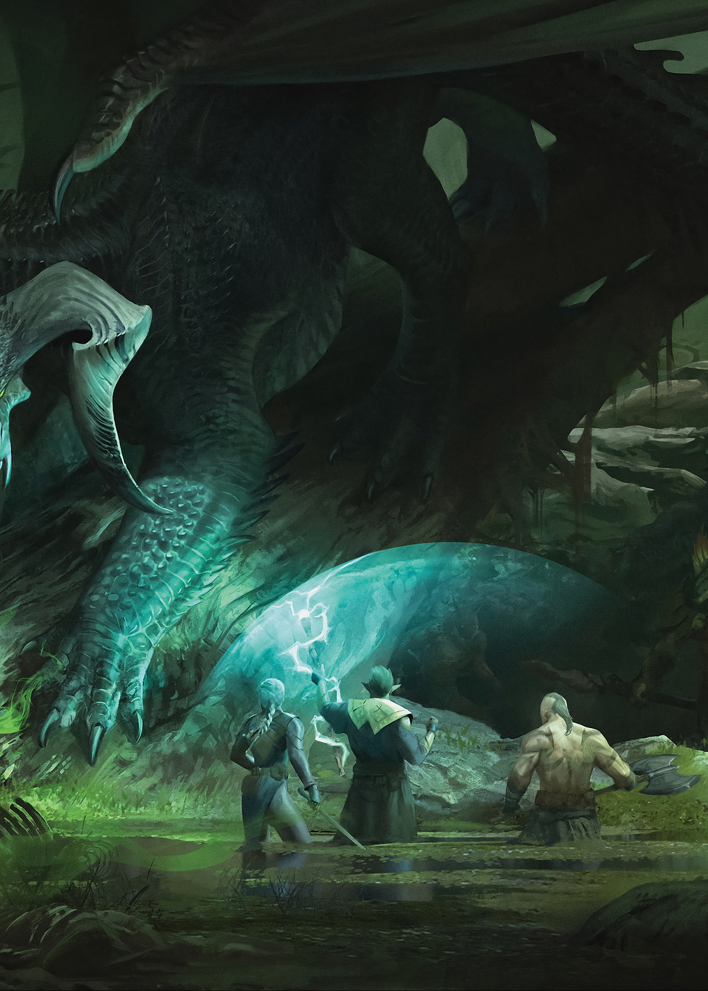 Black Dragon: постер из коллекции Dungeons And Dragons