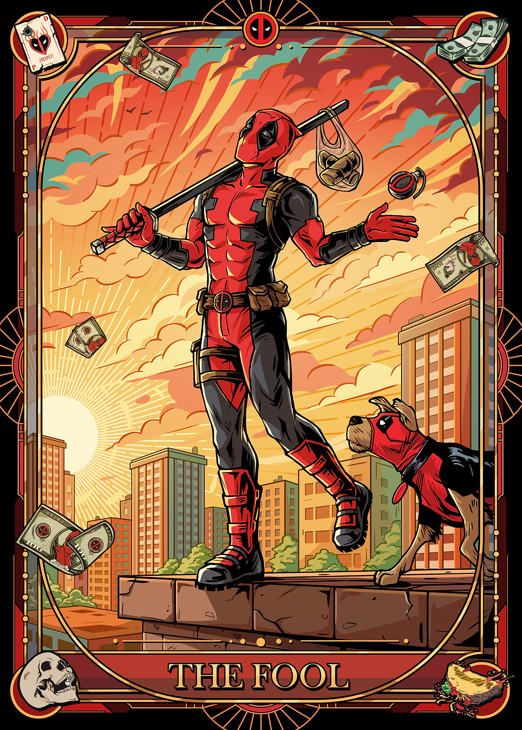 Deadpool: The Fool's Card: постер из коллекции Marvel