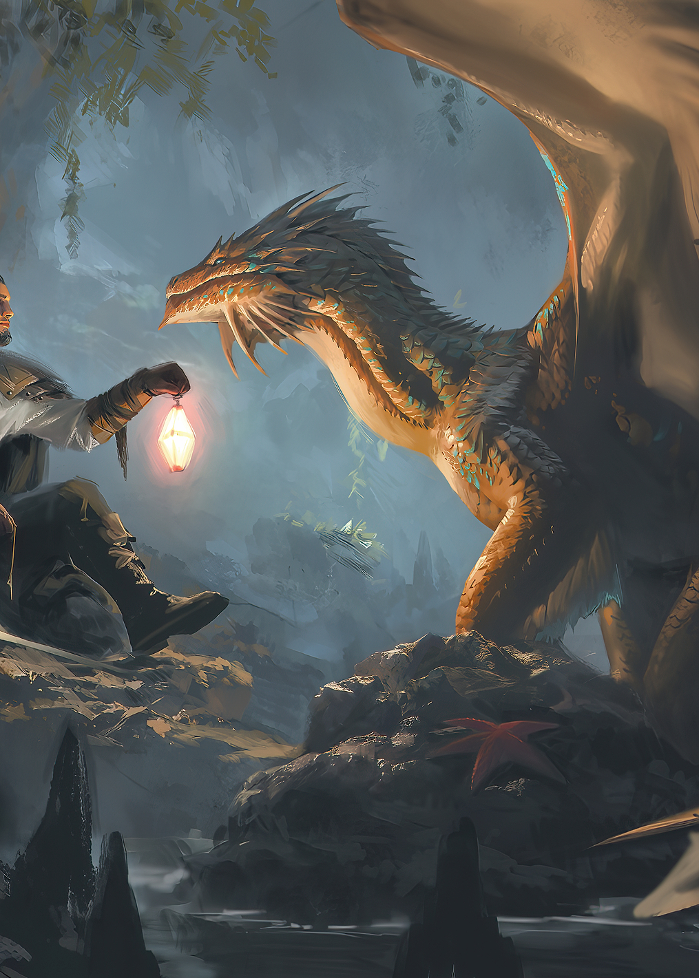 Ronnom and the Dragon: постер из коллекции Dungeons And Dragons