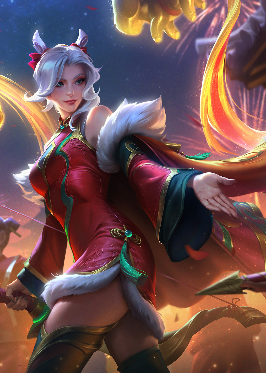 Firecracker: Ashe: постер из коллекции League of Legends