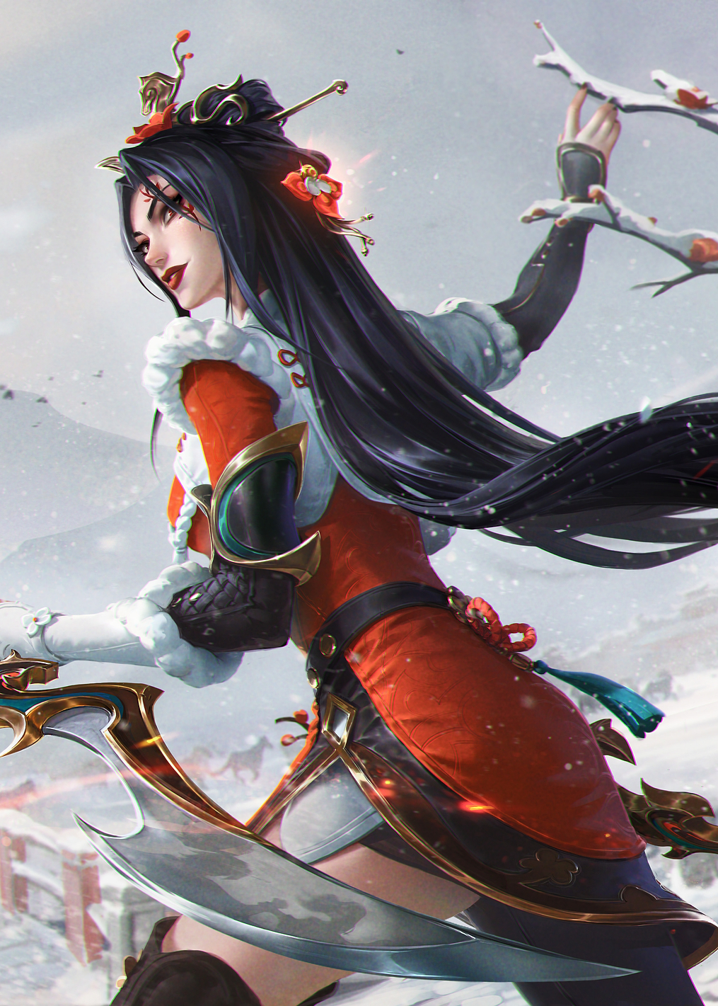 Petals of Spring: Katarina: постер из коллекции League of Legends