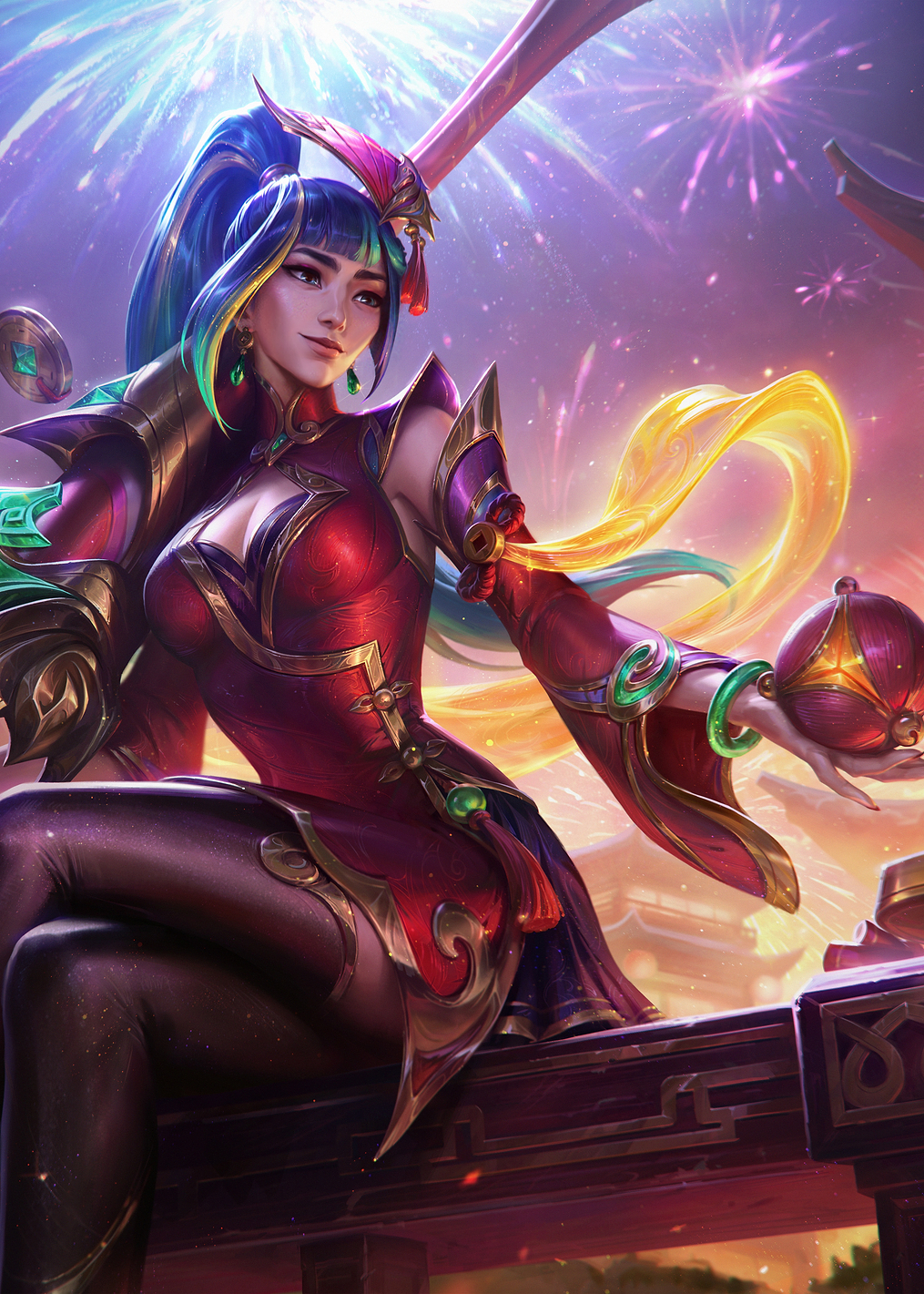 Firecracker: Caitlyn: постер из коллекции League of Legends