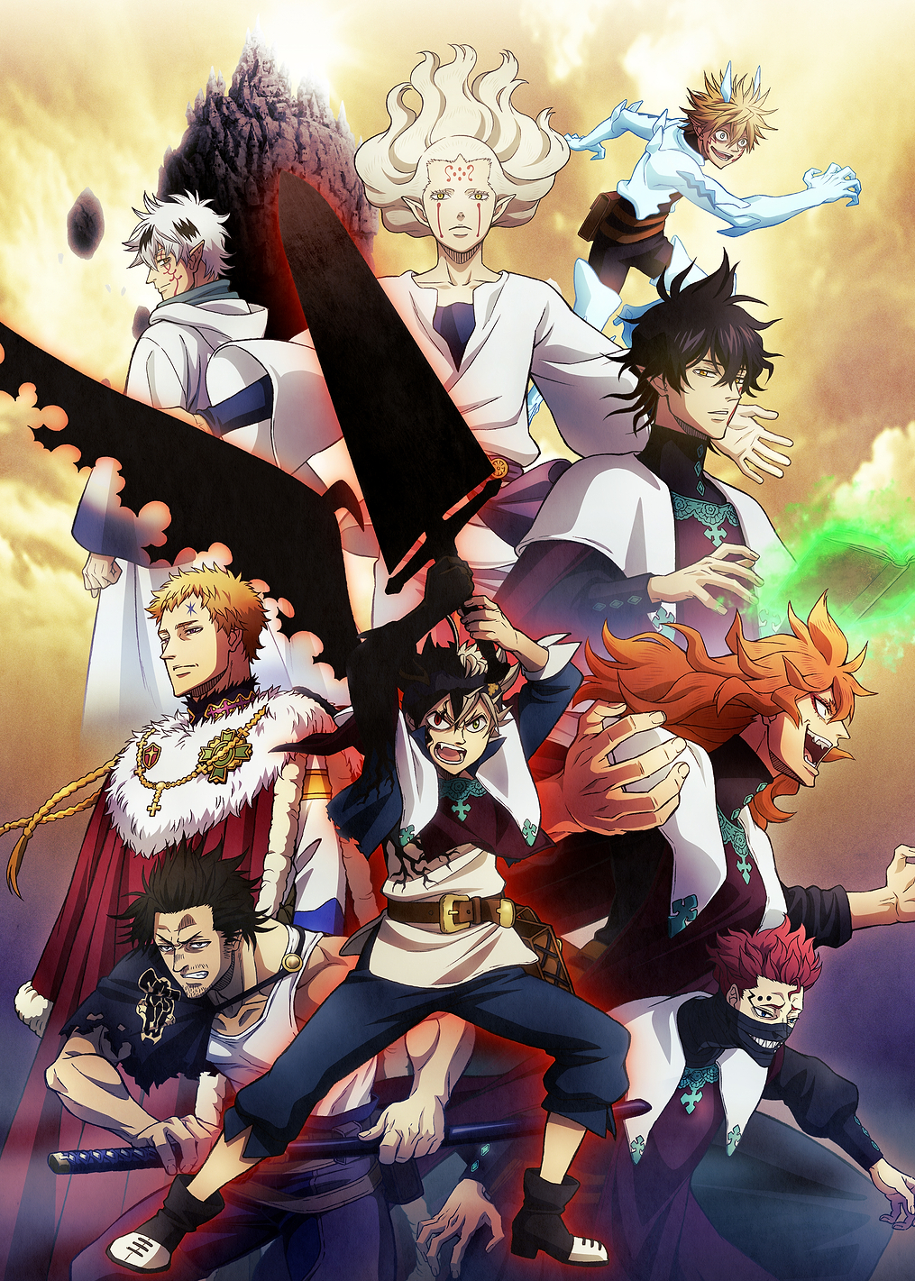 Black Clover: Light of the Clover Kingdom: постер из коллекции Black Clover
