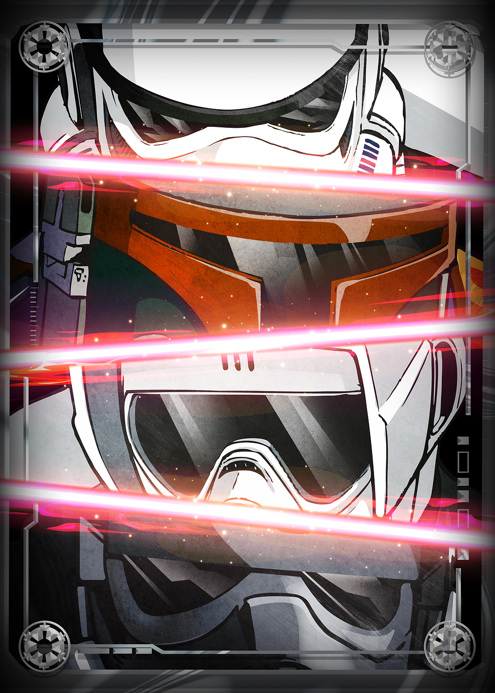 Trooper Eyes: постер из коллекции Star Wars