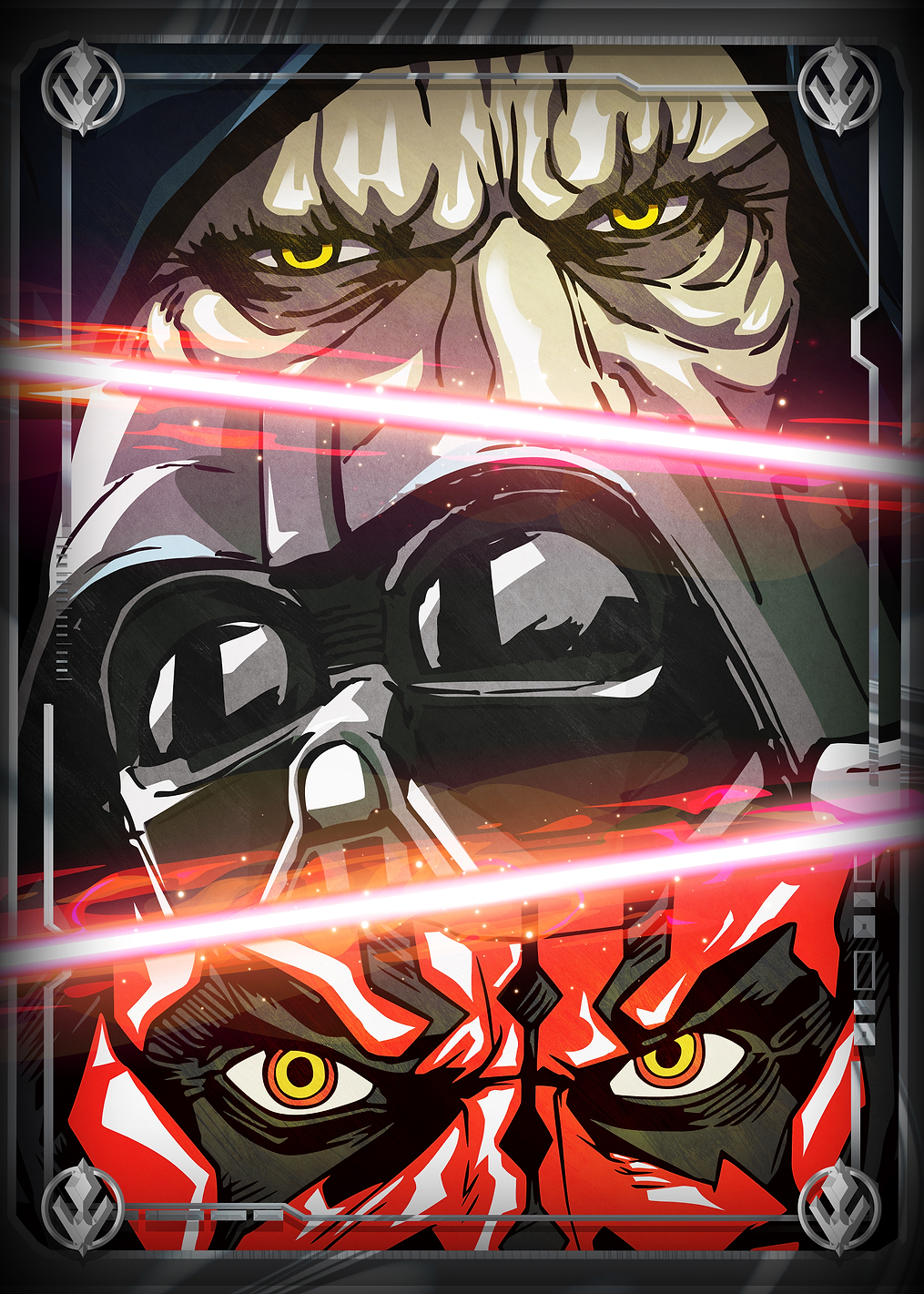 Sith Eyes: постер из коллекции Star Wars