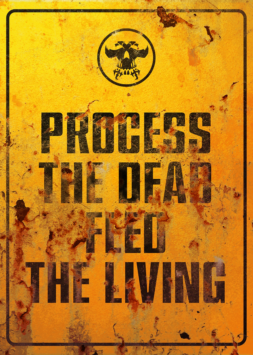 Feed the Living: постер из коллекции Warhammer