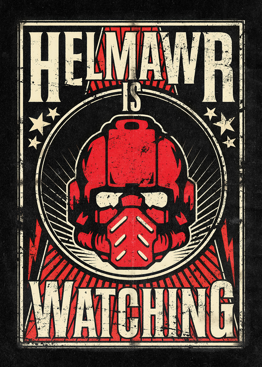 Helmawr is Watching: постер из коллекции Warhammer