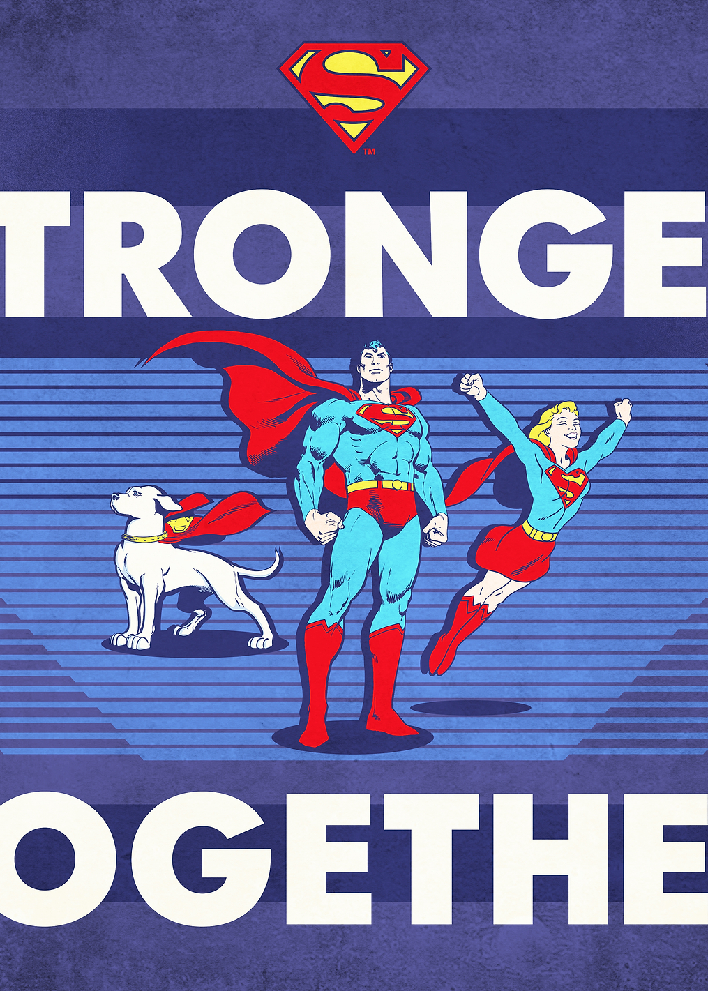 United Heroes: Stronger Together: постер из коллекции DC Comics