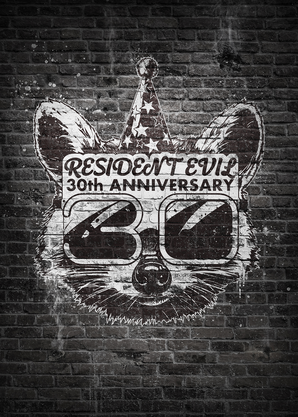 Anniversary Raccoon Graffiti: постер из коллекции Resident Evil