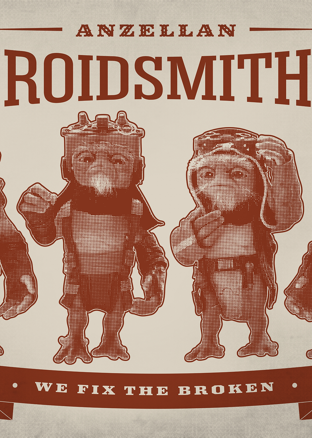 Anzellan Droidsmiths: постер из коллекции Star Wars