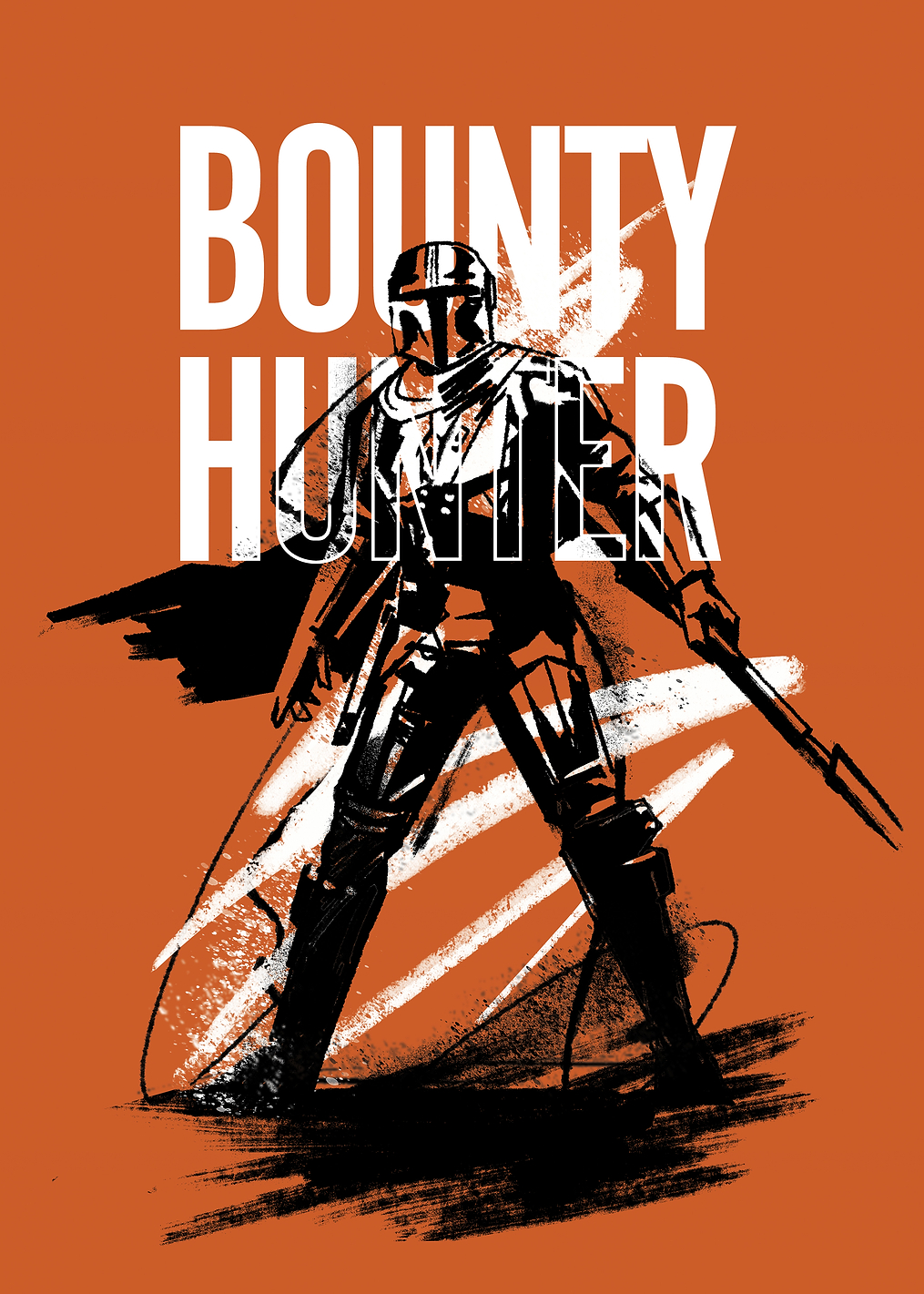 The Mandalorian: Hunter's Grit: постер из коллекции Star Wars