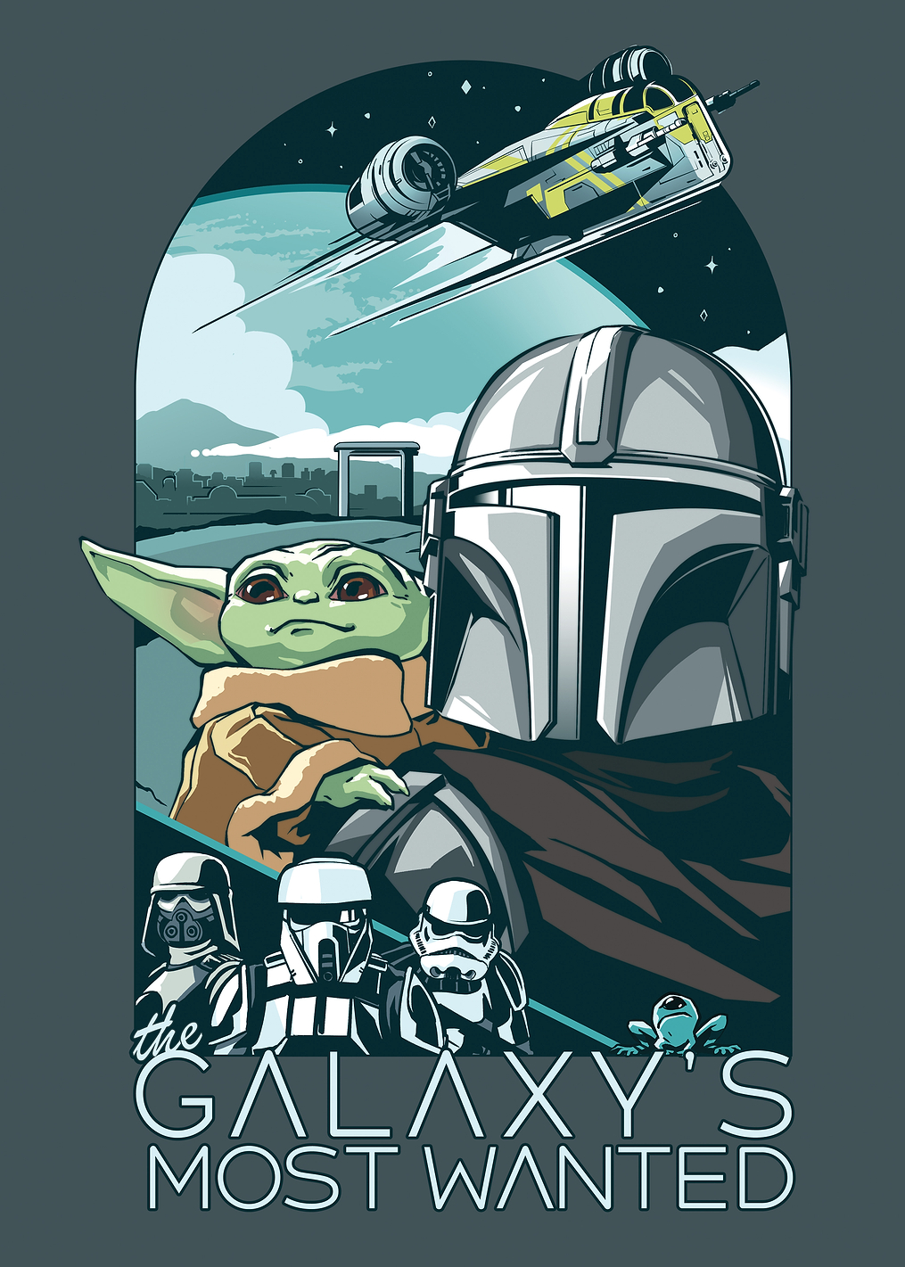 Galaxy's Most Wanted Duo: постер из коллекции Star Wars