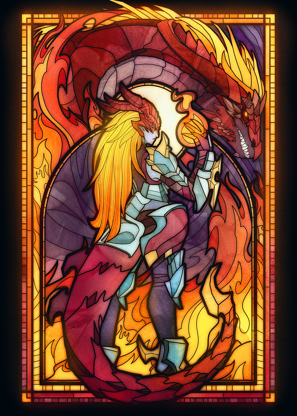 League of Legends: The Half-Dragon / PLATINA