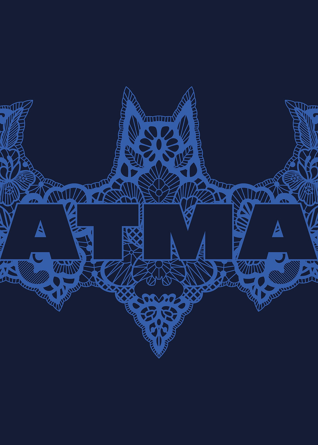Elegant Dark Knight Symbol: постер из коллекции DC Comics