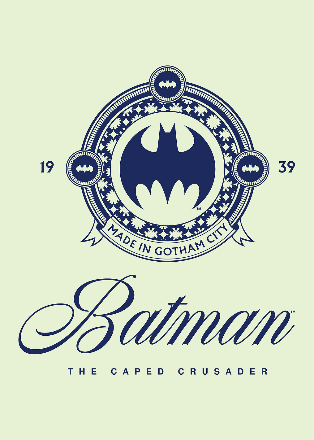 Gotham's Legacy: The Caped Crusader Emblem: постер из коллекции DC Comics