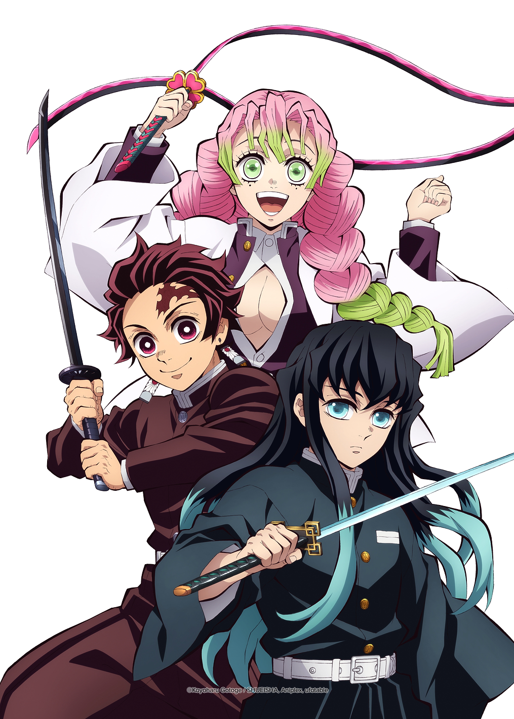 Demon Slayer: The Trio of Swordsmith Village: постер из коллекции Demon Slayer