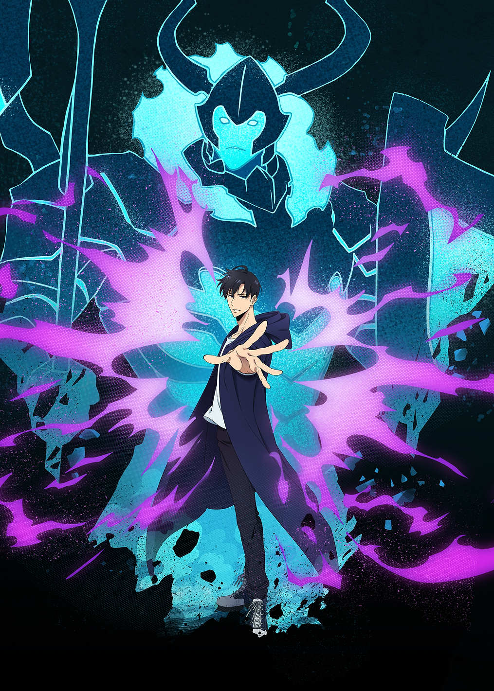 Solo Leveling: Sung Jinwoo Shadow Iron: постер из коллекции Solo Leveling