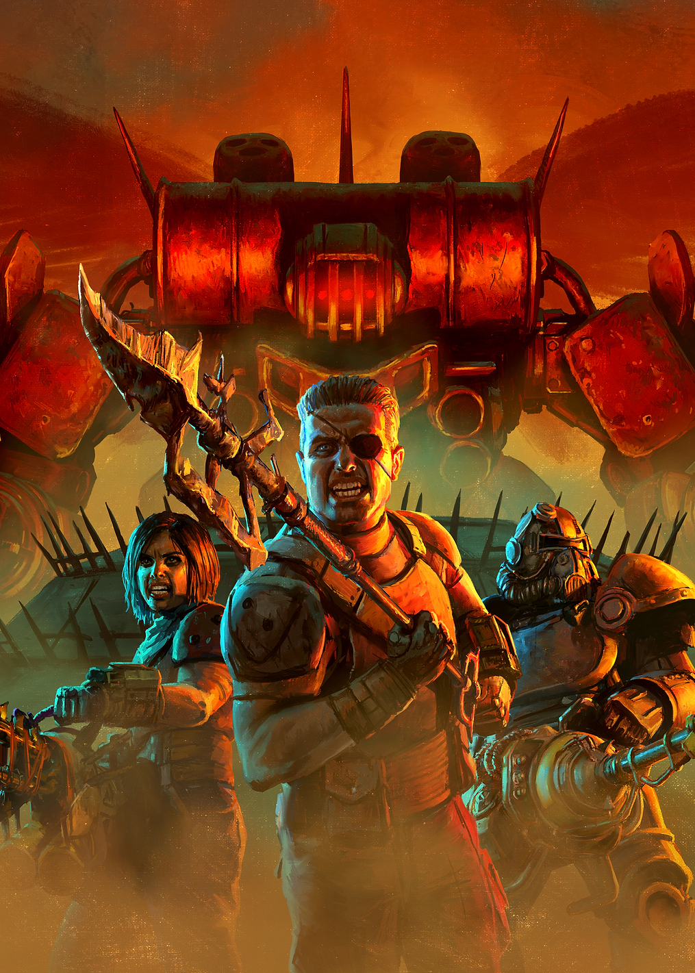 Fallout: Steel Dawn Raiders: постер из коллекции Fallout