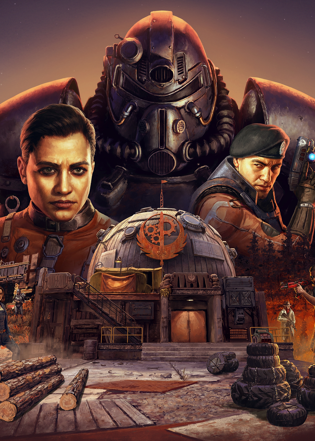 Fallout 76: Brotherhood of Steel Expedition: постер из коллекции Fallout