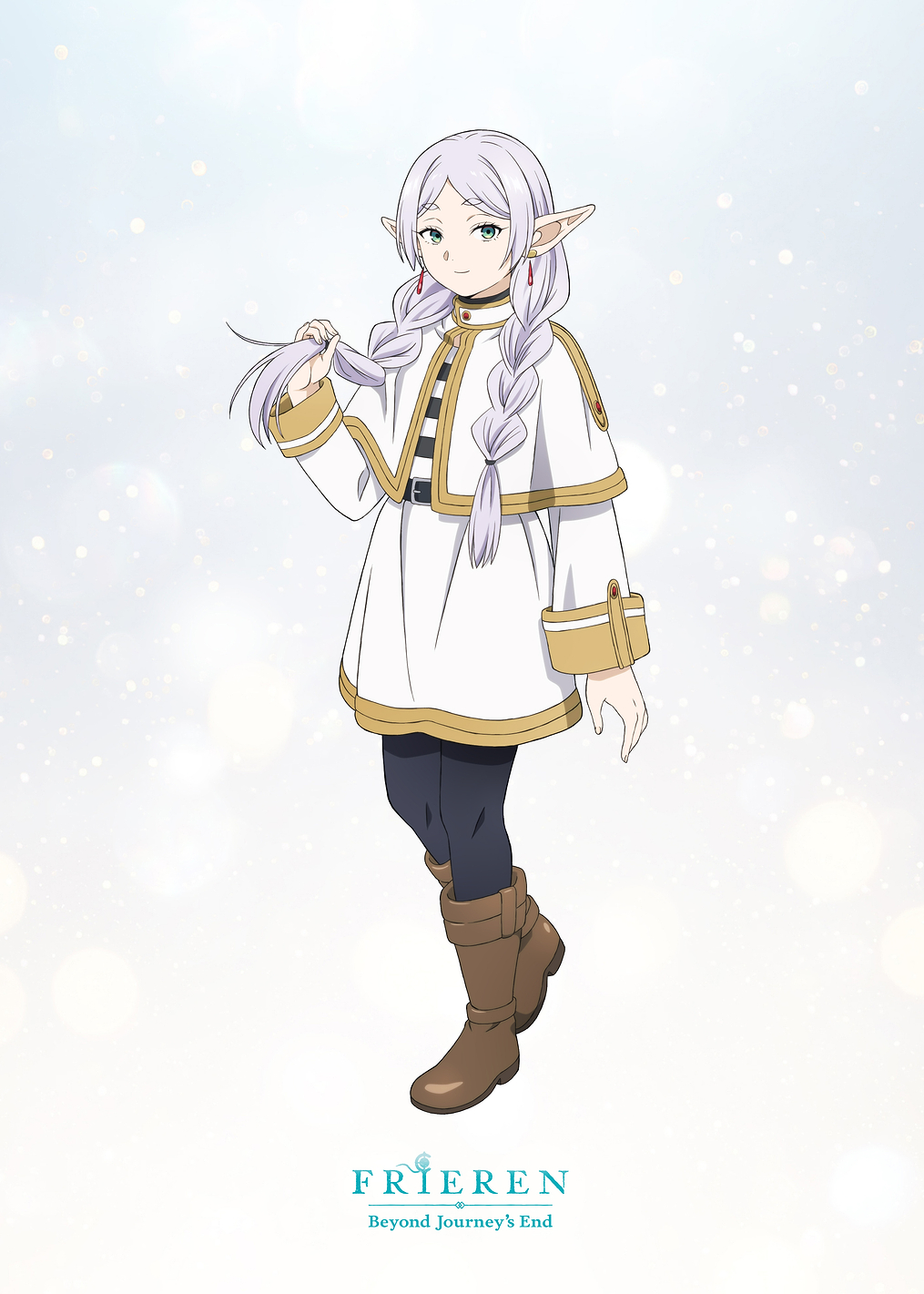 Frieren: Elven Mage's Gentle Gaze: постер из коллекции Frieren: Beyond Journey's End