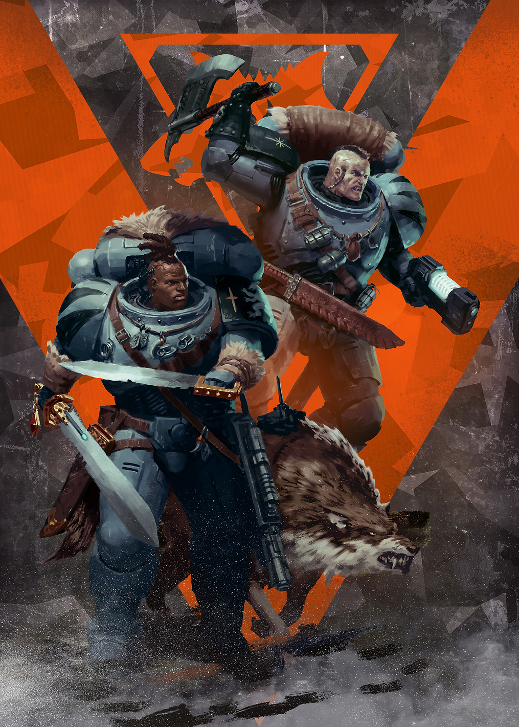 Wolf Scouts: постер из коллекции Warhammer