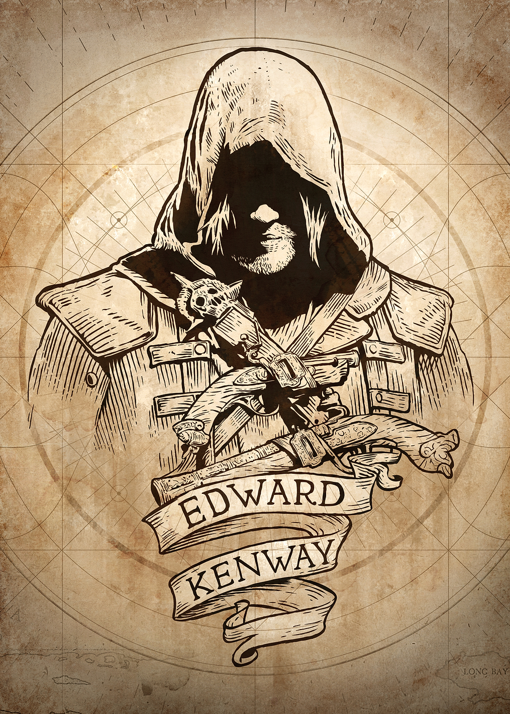Edward Kenway: Pirate Assassin: постер из коллекции Assassin's Creed