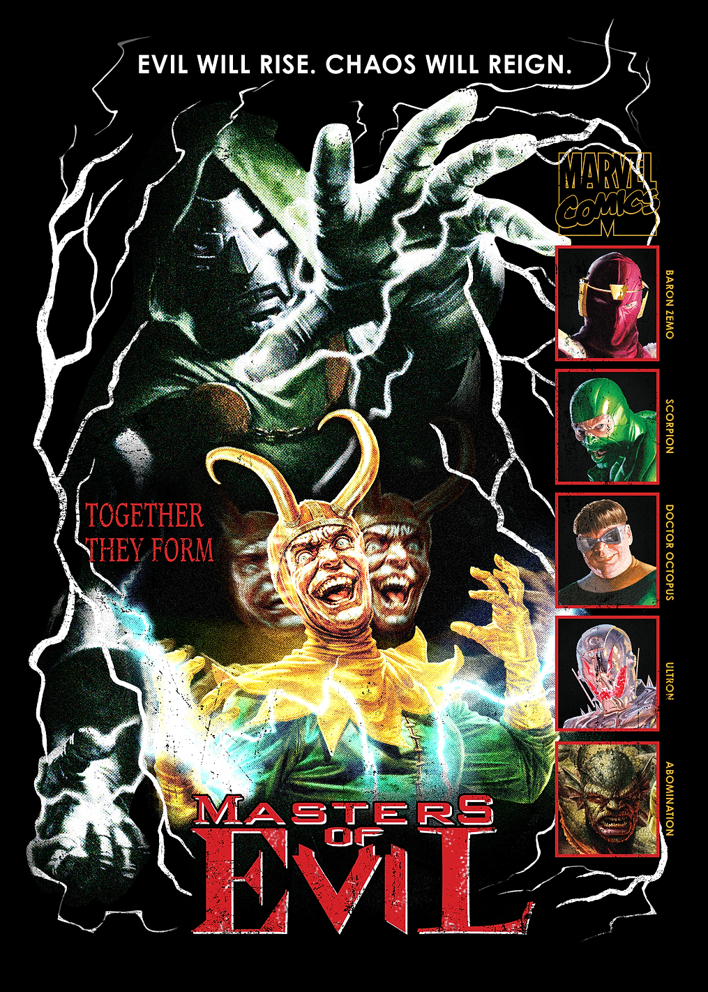 Masters of Evil Ensemble: постер из коллекции Marvel