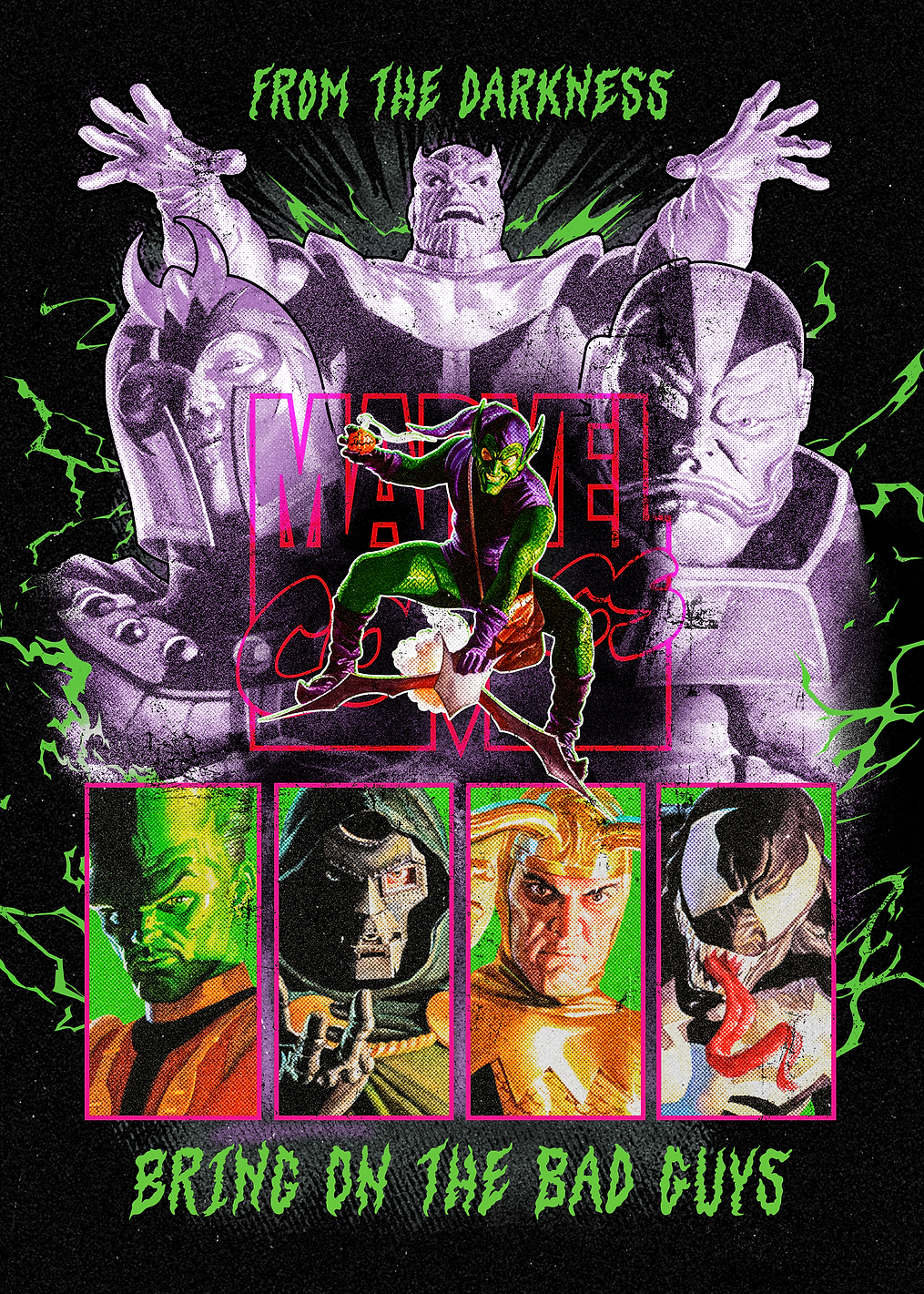 Marvel Legends: Bring On The Bad Guys: постер из коллекции Marvel