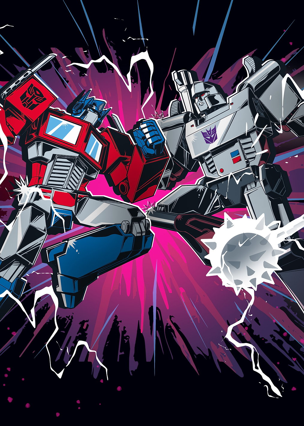 Cybertron’s Final Stand: Optimus Prime vs Megatron: постер из коллекции Transformers