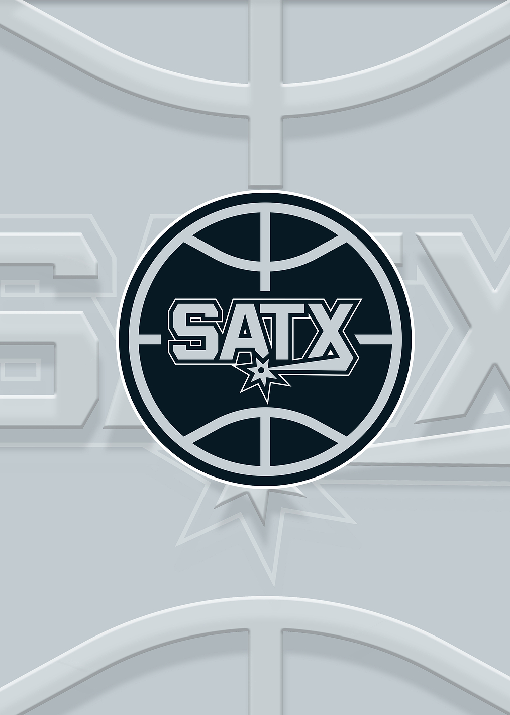 San Antonio Spurs Lone Star: постер из коллекции NBA