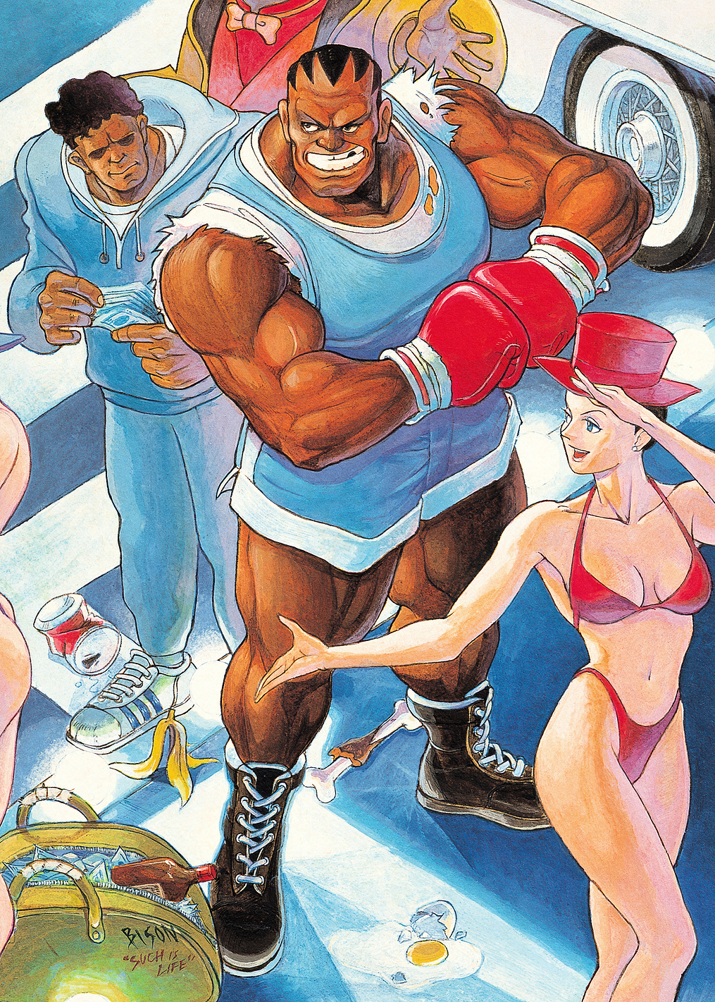 Balrog (Street Fighter II): постер из коллекции Street Fighter
