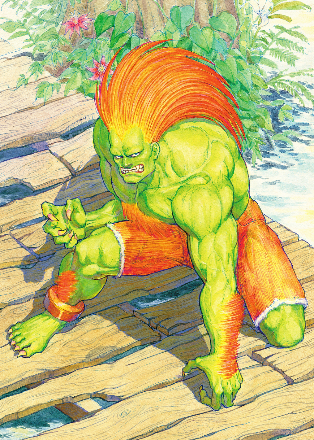 Blanka (Street Fighter II): постер из коллекции Street Fighter