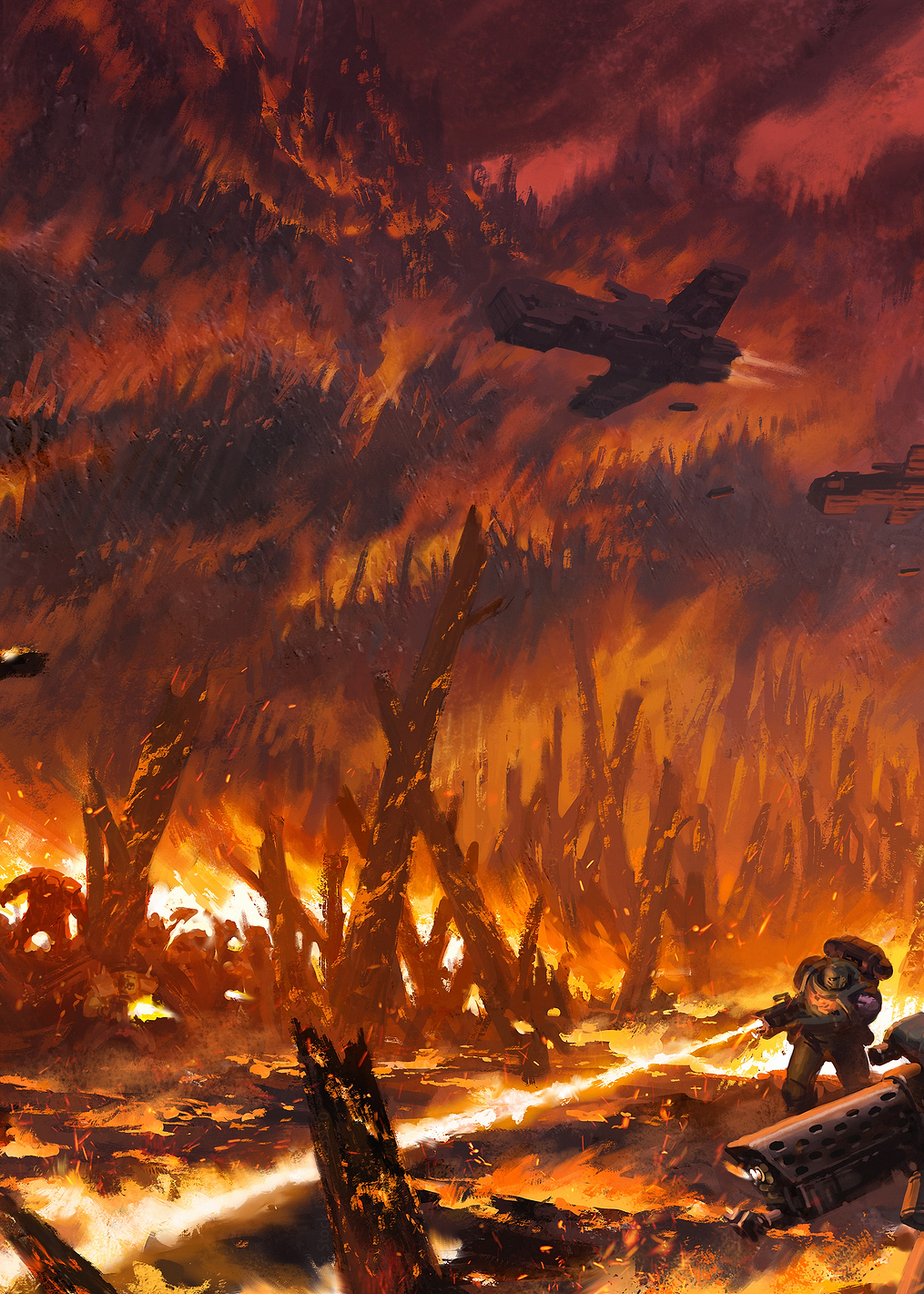 Fire Wastes: постер из коллекции Warhammer