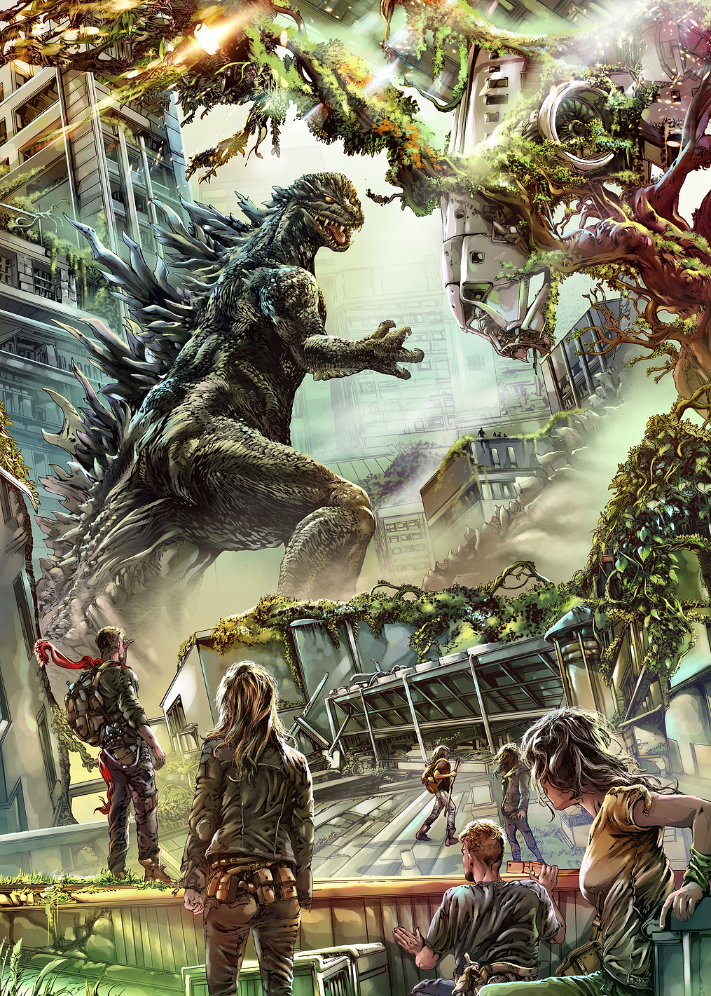 Godzilla: Overgrown Metropolis: постер из коллекции Godzilla Classic