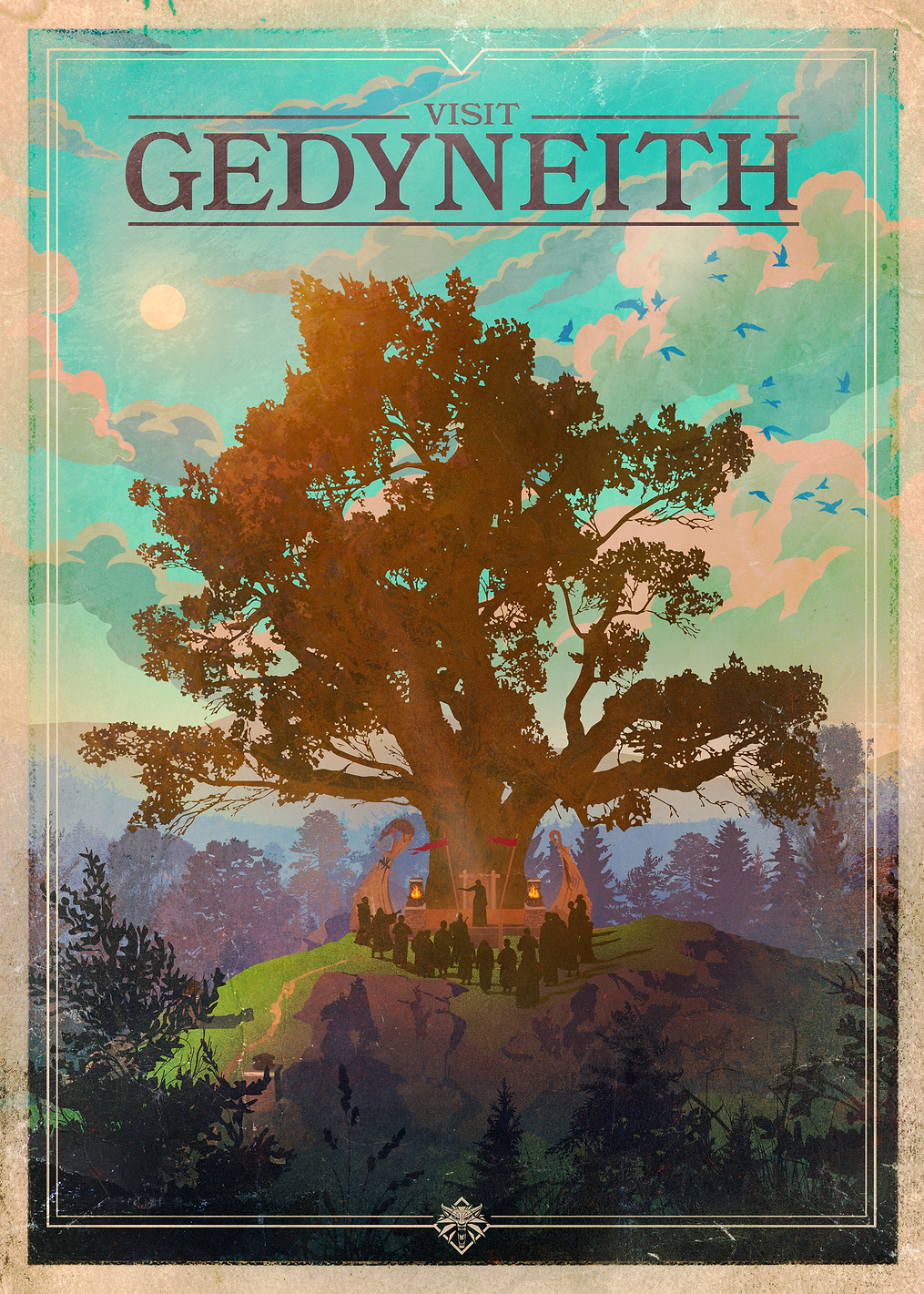 Gedyneith: постер из коллекции The Witcher