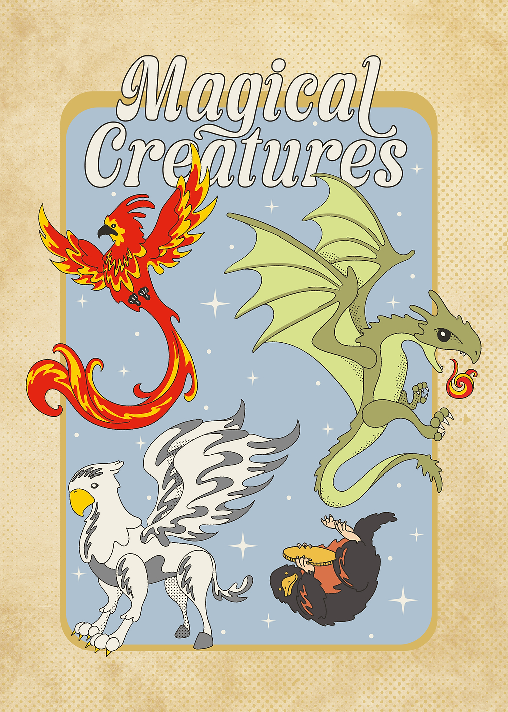 Enchanting Beasts of the Wizarding World: постер из коллекции Wizarding World