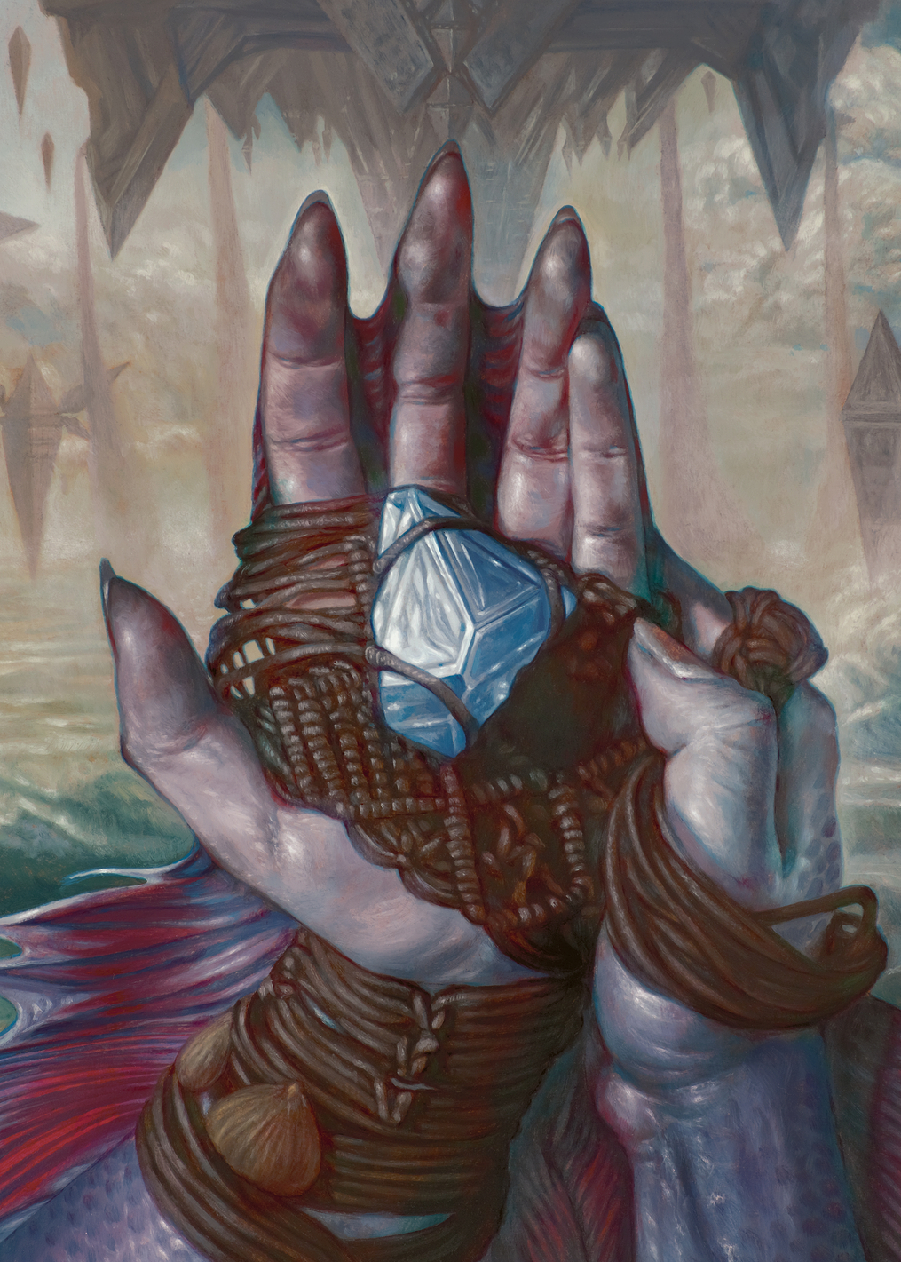 Mox Sapphire - Magic the Gathering: постер из коллекции Magic: The Gathering