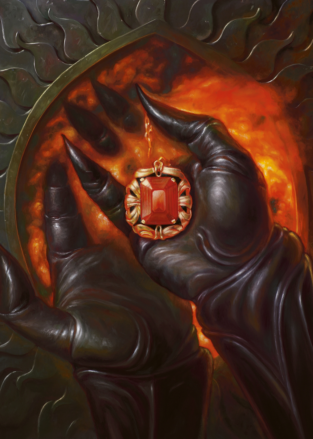 Mox Ruby - Magic the Gathering: постер из коллекции Magic: The Gathering