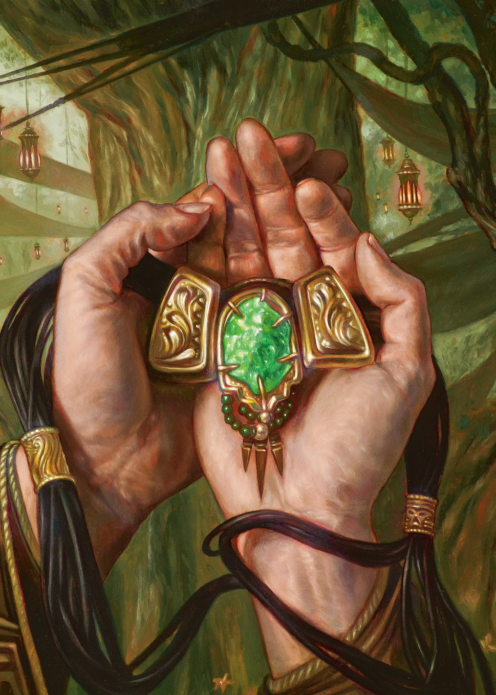 Mox Emerald - Magic the Gathering: постер из коллекции Magic: The Gathering