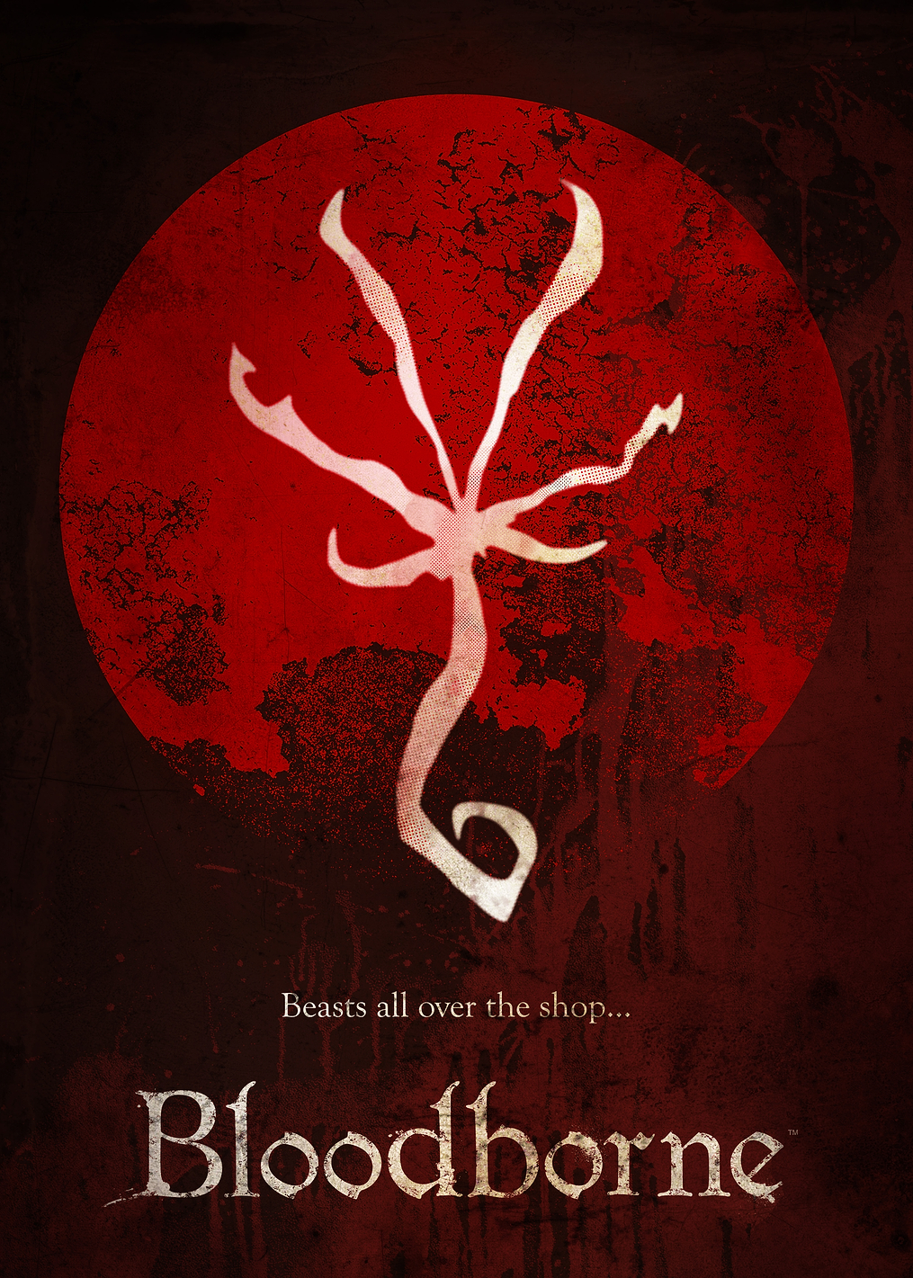 Bloodborne - Beasts All Over the Shop: постер из коллекции Bloodborne