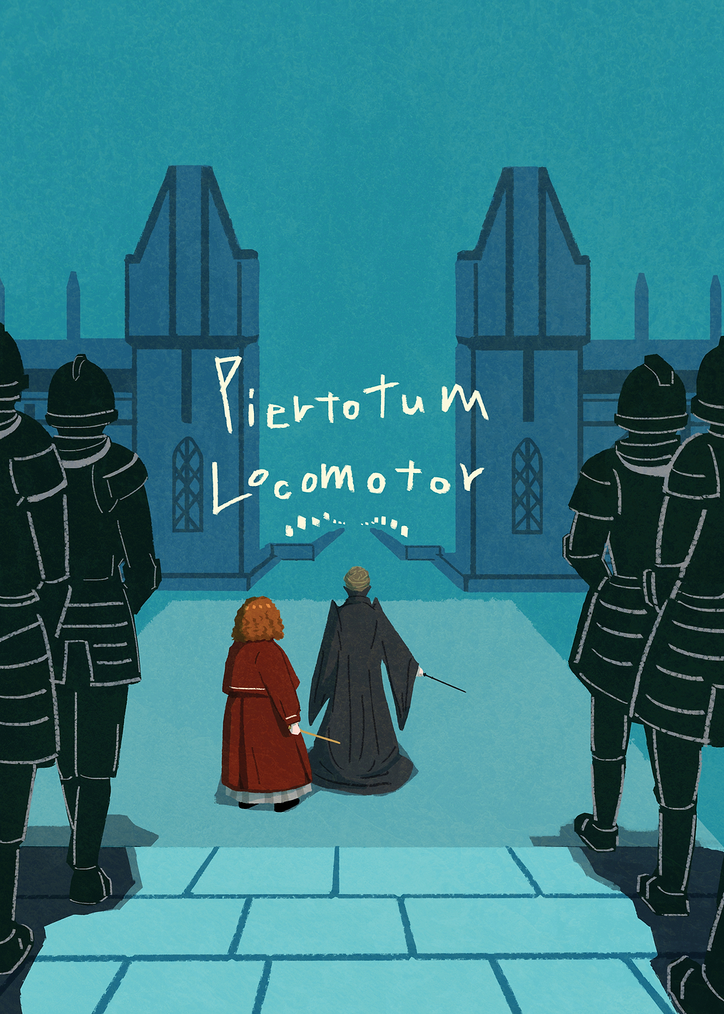 Piertotum Locomotor: Hogwarts' Last Stand: постер из коллекции Wizarding World