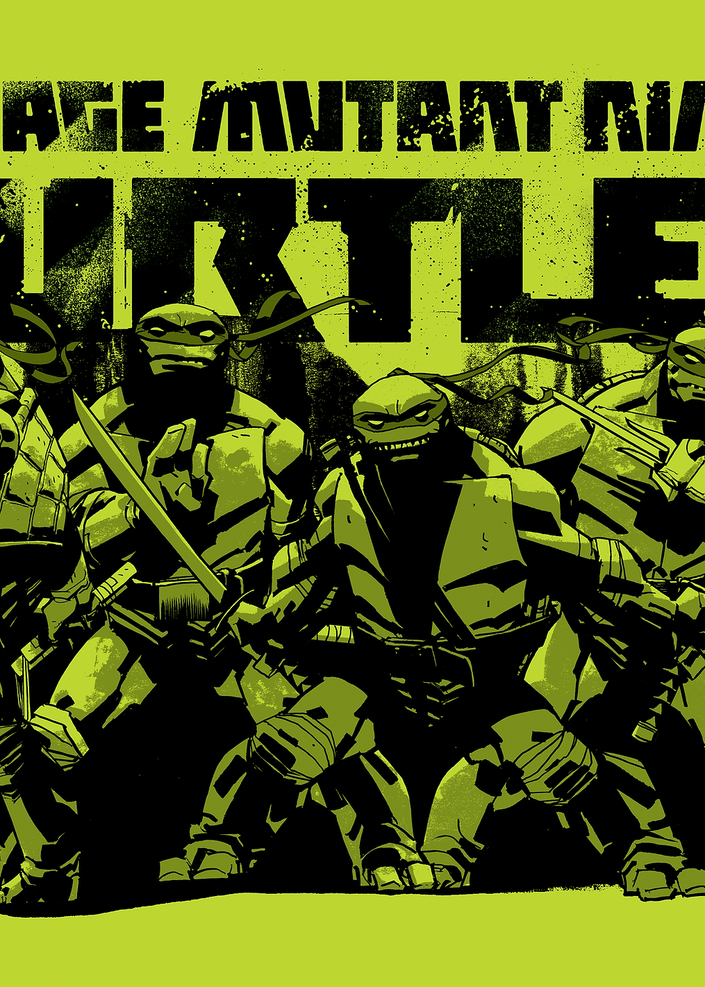 Teenage Mutant Ninja Turtles - Green Squad: постер из коллекции TMNT