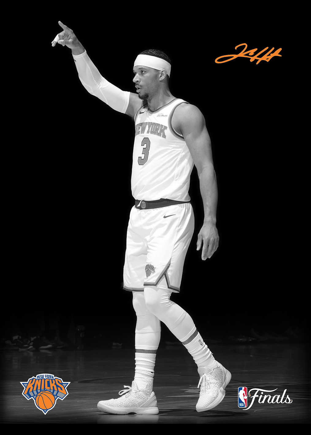 Harts Focus: Pointing to Victory: постер из коллекции NBA
