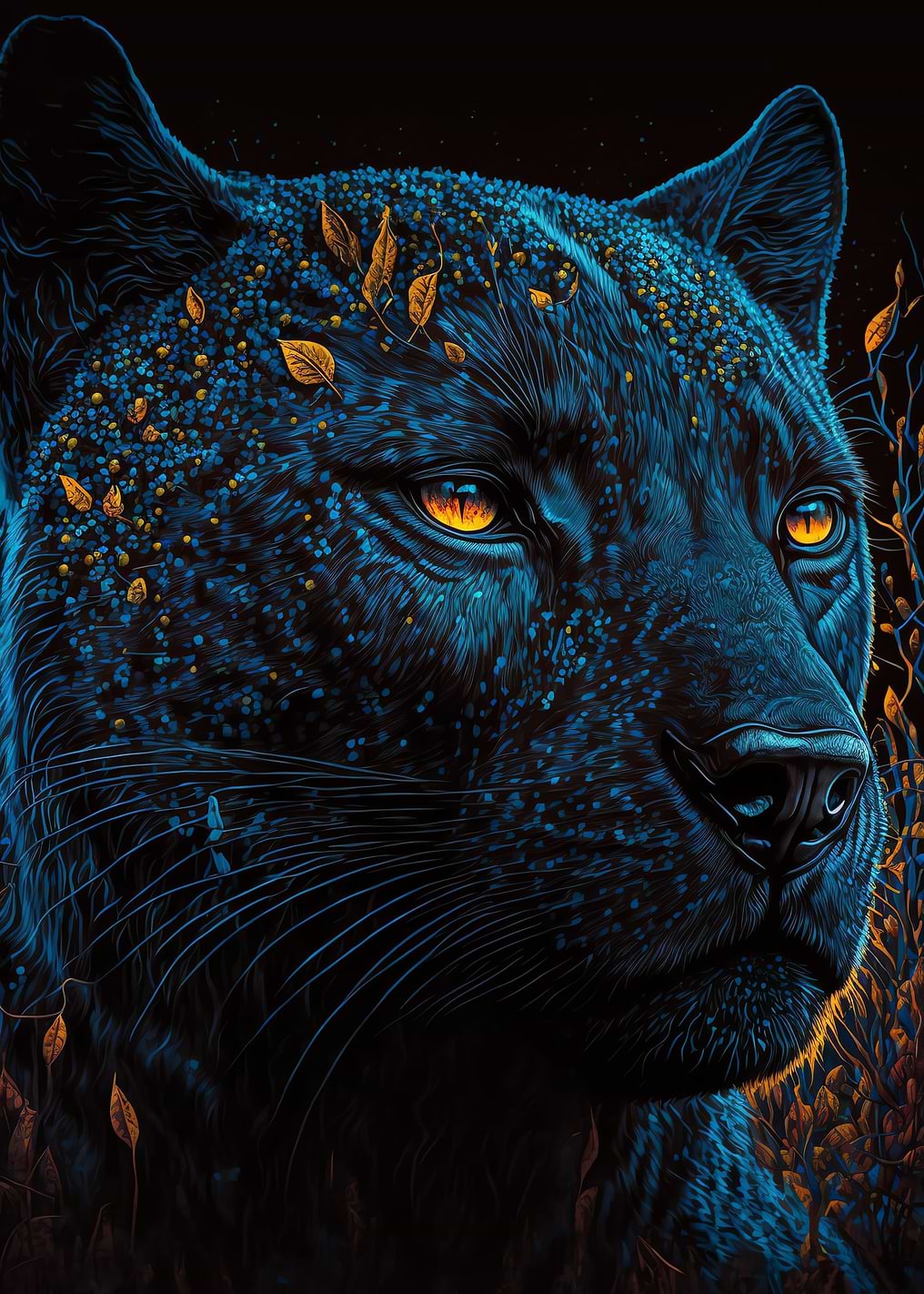 Black Panther: постер из коллекции Чёрная Пантера