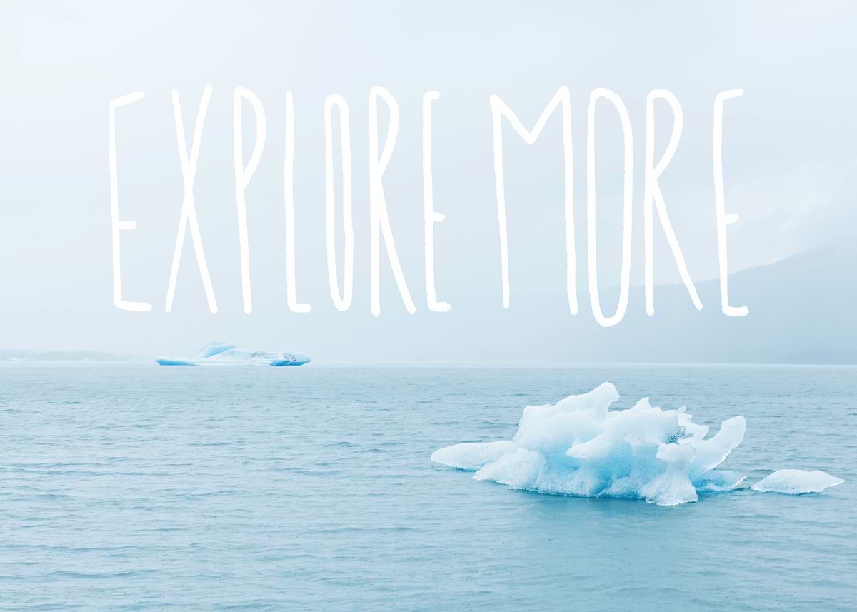 Explorermores 'Explore More' Poster, picture, metal print, paint by Leah Flores ...